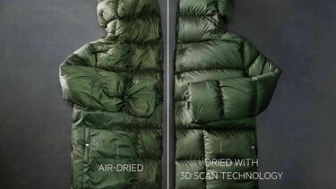 Airdried vs 3D scan technology