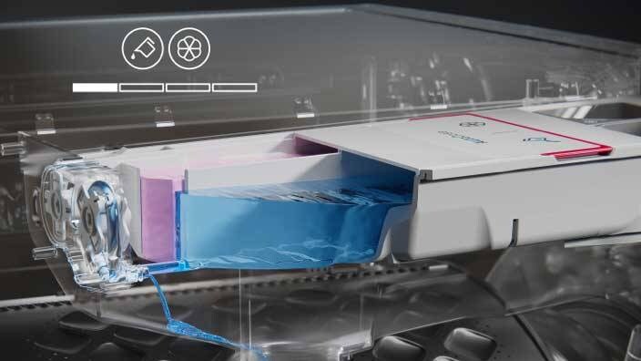 washing machine drawer with Autodose technology