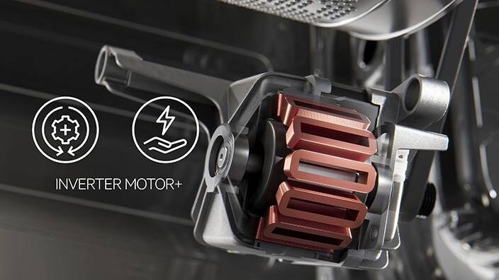 Inverter Motor+ icon and text