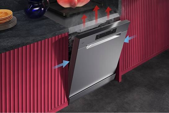 Freestanding dishwashers