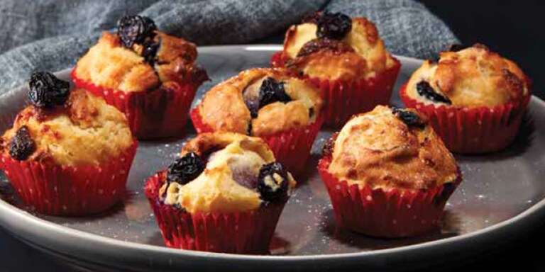 Chocolate & Blueberry Muffins